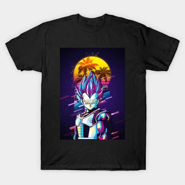 Vegeta DragonBall T-Shirt by Sakent